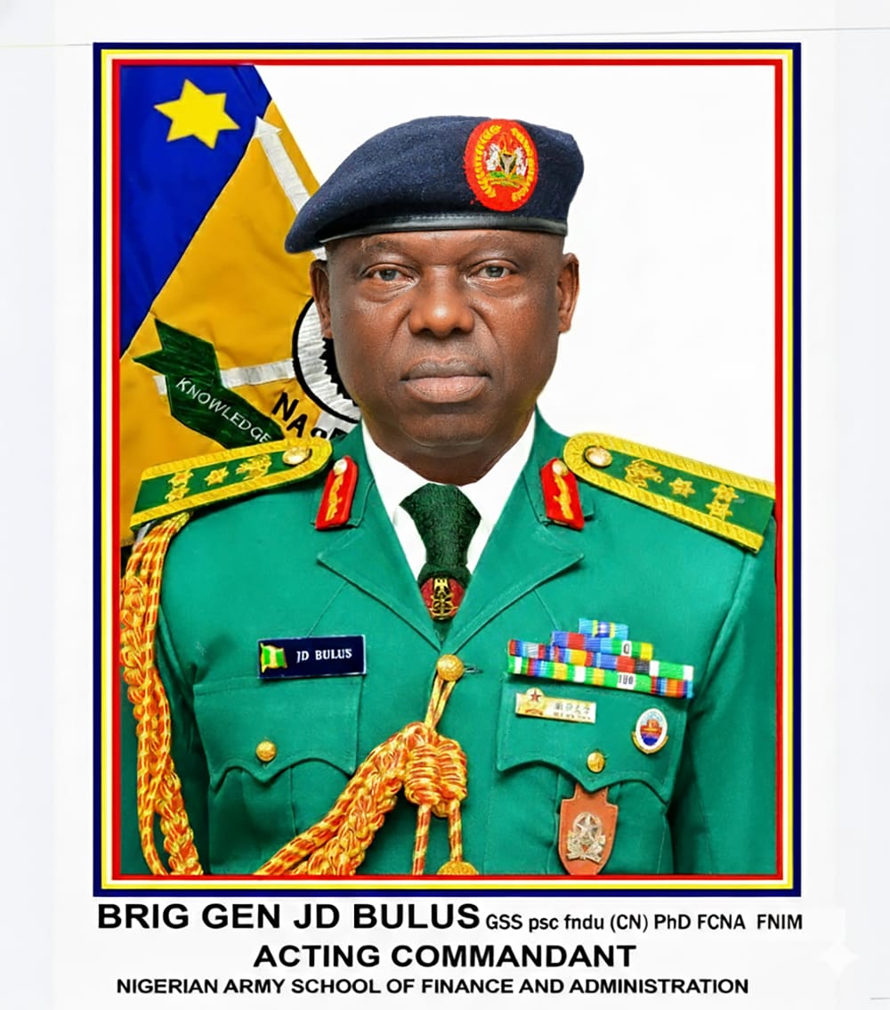 Commandant Brig Gen JD Bulus